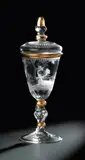 Elias Rosbach, Goblet with cover and lying stag