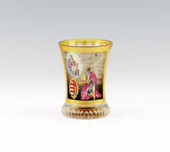 Anton Kothgaßner, Beaker with allegory of Hungary