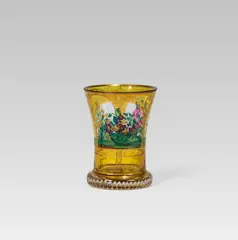 Anton Kothgaßner, Beaker with flowerbouquets