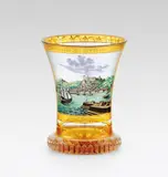 Anton Kothgaßner, Beaker with the view of Triest