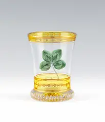 Anton Kothgaßner, Beaker with four-leaf clover