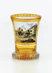 Anton Kothgaßner, Beaker "rooster and hen
