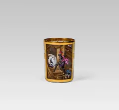 Franz Anton Siebel, Beaker with romantic scene