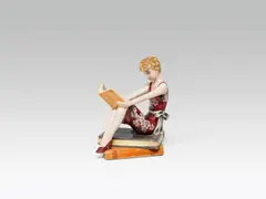 Stephan Dakon, Sitting reading young woman