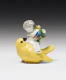 Michael Powolny, Small putto with sparrow