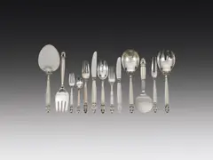Johann Rohde, Table cutlery for 12 persons