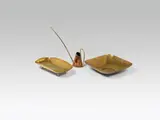 Watering can & 2 Bowls by Karl Hagenauer, sold Dec 2017