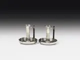 attributet to Christopher Dresser, Chandeliers (a pair)