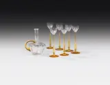 attributet to Koloman Moser, Liqueur set