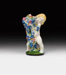 Putto "Spring by Michael Powolny, sold Jun 2017