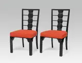attributet to Otto Prutscher, Chairs (a pair)