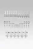 Johann Rohde, Table cutlery for 6 persons