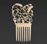 Hair comb by Dagobert Peche, offered Jun 2016