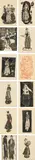 Maria Likarz-Strauss, 12 original graphics from the portfolio "Mode Wien 1914/15