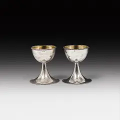 Two goblets by Josef Hoffmann, sold Feb 2016