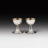 Two goblets by Josef Hoffmann, sold Feb 2016