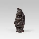Richard Teschner, Fabelwesen, Holz, geschnitzt, dunkel patiniert