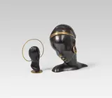 Franz Hagenauer, 2 Büsten, Messing, patiniert; z. T. gemarkt