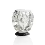 Tourbillons Vase, No. 973 by René Lalique, on patinated bronze base, sold Apr 2021