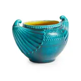 Christopher Dresser, TWIN-HANDLED JARDINIÈRE, CIRCA 1880, 1880, glazed earthenware