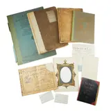 Christopher Dresser, GROUP OF BOOKS, PAMPHLETS AND EPHEMERA