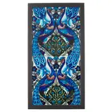 William De Morgan, RARE TWO-TILE PANEL, EARLY FULHAM PERIOD, CIRCA 1890, 1890, glazed earthenware