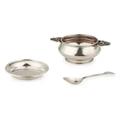 Albert Edward Jones, CHRISTENING SET, BIRMINGHAM 1930, 1930, silver