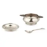 Albert Edward Jones, CHRISTENING SET, BIRMINGHAM 1930, 1930, silver
