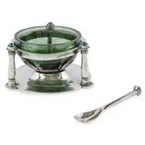 Charles Robert Ashbee, SALT WITH ORIGINAL SPOON, LONDON 1901