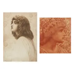 Henry Ryland, PORTRAIT OF A YOUNG LADY