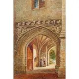 George Wallis, WAITING FOR THE DOLE: ST CROSS NEAR WINCHESTER