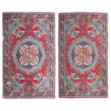 George Bain, PAIR OF RARE 'HEBRIDEAN' RUGS, CIRCA 1948, 1948, machine-woven wool