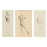 Victor Hume Moody, THREE NUDE STUDIES