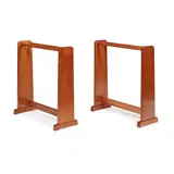 Gordon Russell, PAIR OF ARTS & CRAFTS TOWEL RAILS, CIRCA 1930