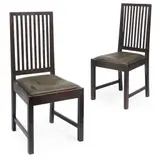 Charles Rennie Mackintosh, PAIR OF DINING CHAIRS, 1910