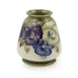 William Moorcroft, 'PANSIES' PATTERN VASE, CIRCA 1910