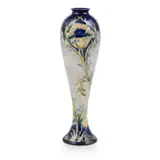 William Moorcroft, 'FLORIAN WARE' BALUSTER VASE, CIRCA 1899