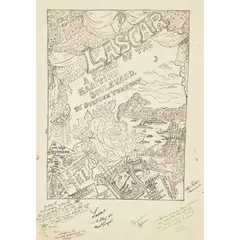 Stephen Tennant, DESIGN FOR 'LASCAR: A STORY OF THE MARITIME BOULEVARD'