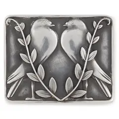 Arno Malinowski, BELT BUCKLE, MARKS FOR 1933-1944, 1933, sterling silver