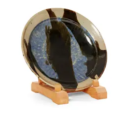 William Plumptre, CHARGER, stoneware, Tenmoku