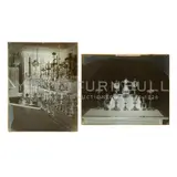 John Hardman Powell, TWO ORIGINAL PHOTOGRAPHIC PLATES OF THE HARMAN'S SHOWROOM, CIRCA 1880, 1880, comprising a GLASS NEGATIVE PLATE