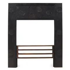 Thomas Jeckyll, AESTHETIC MOVEMENT CAST IRON FIRE INSERT, CIRCA 1880, 1880