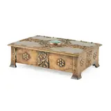A. E. Jones, ARTS & CRAFTS CASKET, CIRCA 1900