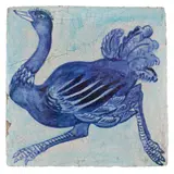William De Morgan, ARTS & CRAFTS CHELSEA PERIOD TILE, CIRCA 1875