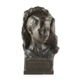 Richard Louis Garbe, BUST OF A BOY, DATED 1907, 1907