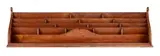 Arthur W. Simpson, ARTS & CRAFTS OAK STATIONARY RACK, CIRCA 1900