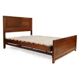 Arthur W. Simpson, ARTS & CRAFTS OAK DOUBLE BED, CIRCA 1900