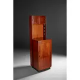 Charles Rennie Mackintosh, INLAID MAHOGANY BEDSIDE CABINET, 1916, 1916