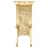 Margaret Gilmour, GLASGOW SCHOOL BRASS WALL SCONCE, CIRCA 1910, 1910