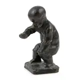 Reginald Fairfax Wells, 'BABY TRYING TO WALK', CIRCA 1900, 1900, bronze